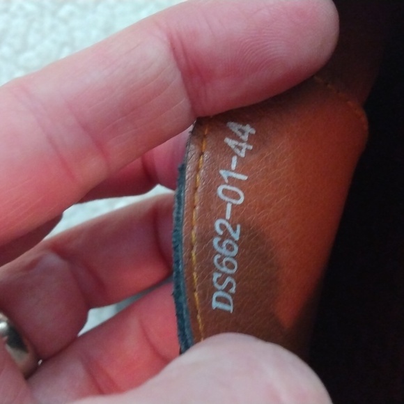 Like New Dolcara Black Wholecut Leather Shoes 10.5 US = 44 EU - Picture 11 of 15